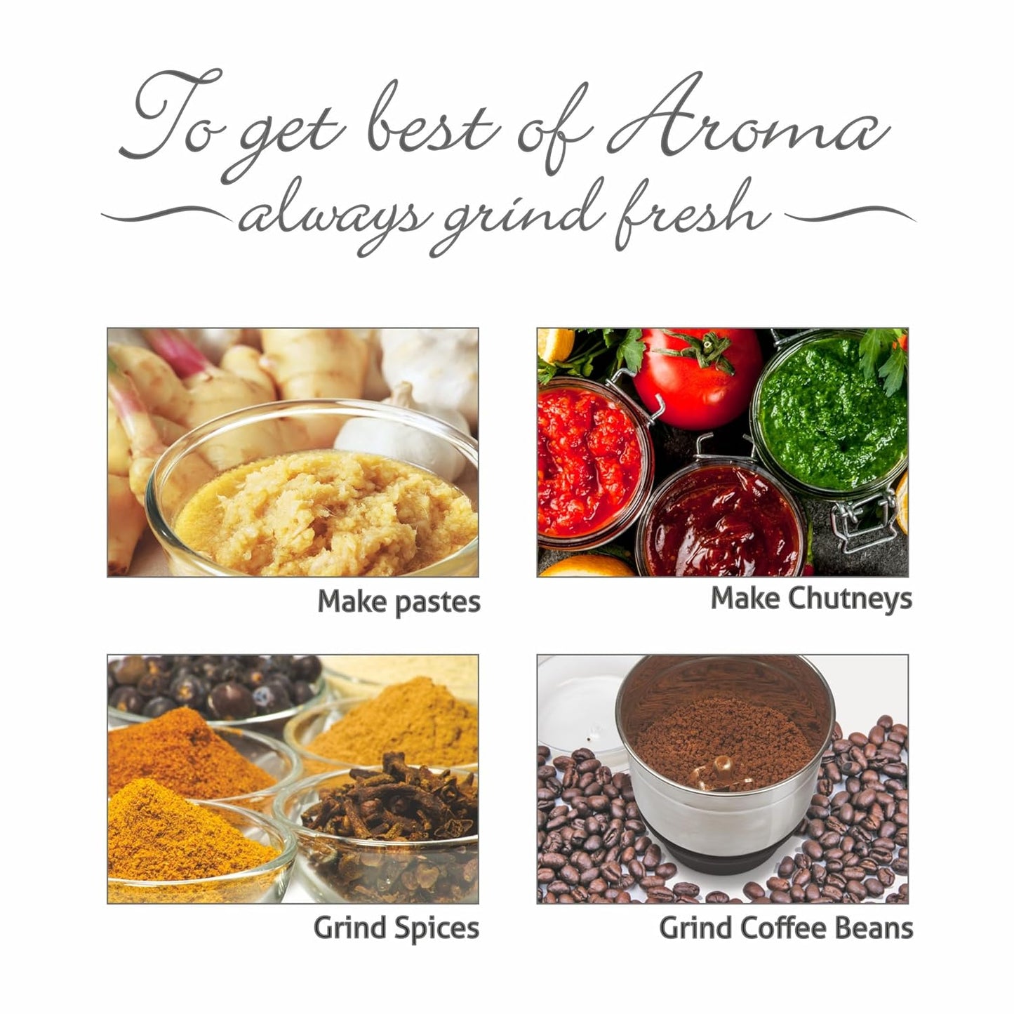 Glen Electric Multi Mixer Grinder, SS Grinder Jar 350w 1 Jar | ABS Body | ISI Certified| 2 Year Warranty