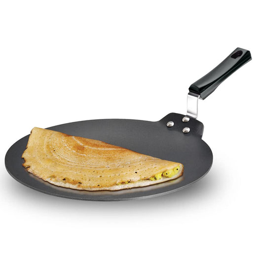 Hawkins Futura 28 cm Dosa Tava, Non Stick Dosa Tawa, Small Dosa Tawa