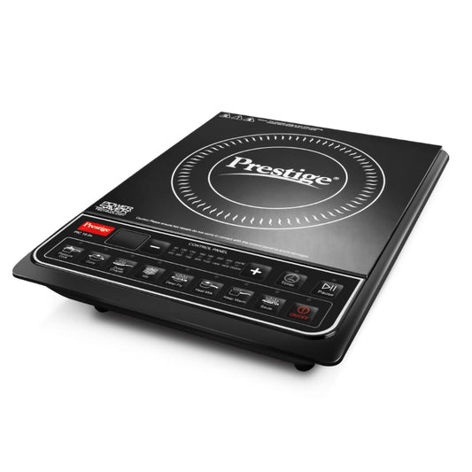 Prestige PIC 16.0 plus 2000 Watts Induction Cooktop| Indian Menu Option| Automatic power & temperature adjustment| Protection against insects|1 year warranty| Black