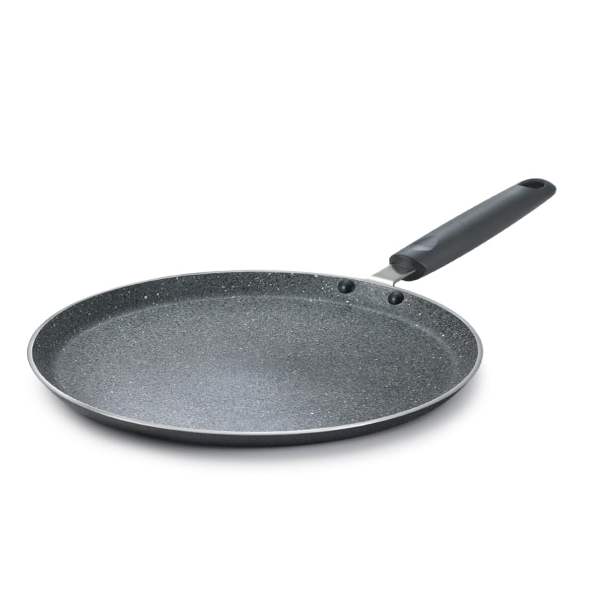 Prestige Omega Deluxe 25cm Granite Dosa Tawa|Non-Stick with 5 Layers Coating| Stainfree Interior|Gas & Induction Compatible|2 Years warranty