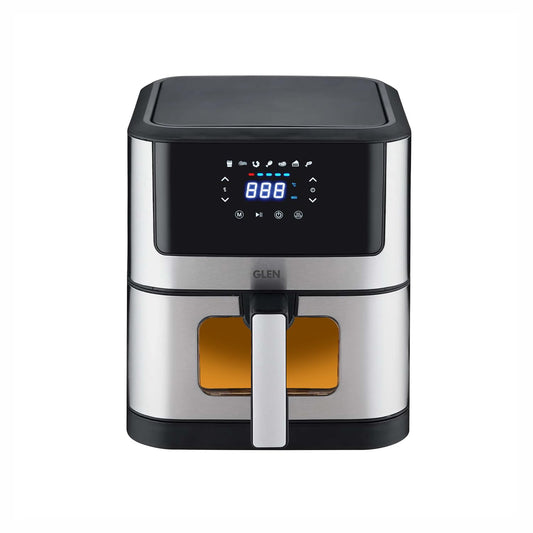 Glen Air Fryer With Digital Display and Visible Window 1500 Watts 2 yrs motor warranty