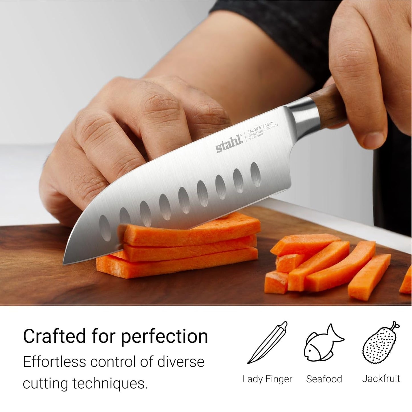 Stahl Talon Santoku Knife