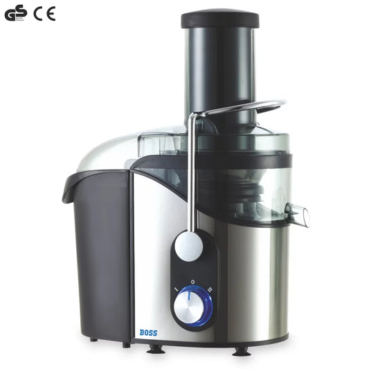 Boss Pulpmix Centrifugal Juicer, 800 Watts, B 612, 2 Years Motor Warranty, Black