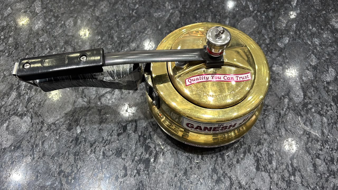 BRASS HANDI INNER LID COOKER 2 LITERS